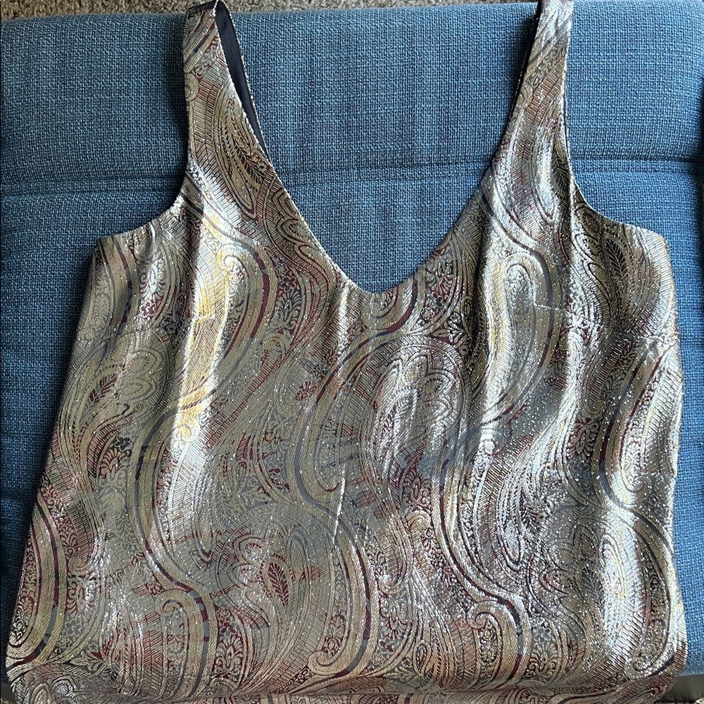 J. Crew Paisley Print Shell - Picture 9 of 13